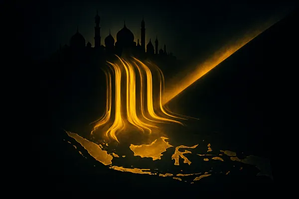AI illustration: Abu Dhabi's BlueFive Enters Indonesia Through Majoris Asset Management