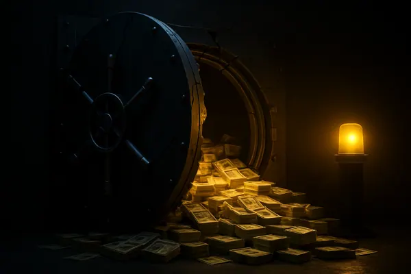 AI illustration: US fines Bank of America $1.2b for money laundering lapses