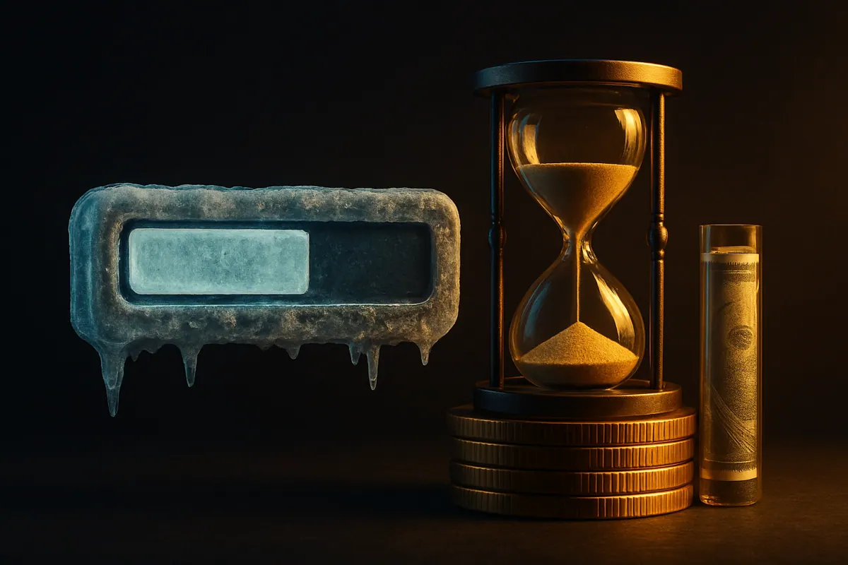 AI illustration for: Vantage withdrawals: some traders paid, others still waiting
