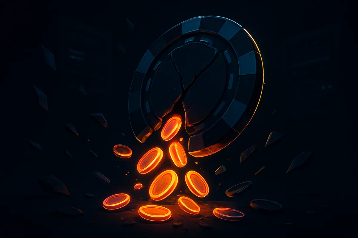 AI illustration for: Gamdom exploit losses pegged at $4.2M, above firm's $3M estimate