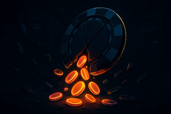 AI illustration: Gamdom exploit losses pegged at $4.2M, above firm's $3M estimate